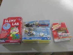 lot 247 image: slimy lab, skylander toy and a john...