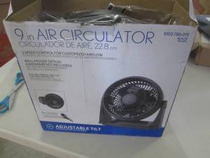 lot 339 image: 9 inch air fan ...