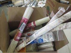 lot 344 image: box of drawer linner ...