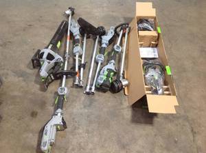 Lot of assorted Ego Outdoor Tools various models and conditions see pictures