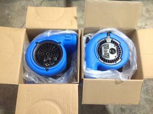 Lot of 2 - Vent VP-25 Air Mover customer returns see pictures