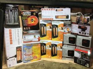 Wholesale Mix Pallet of Heaters and more original Customer returns