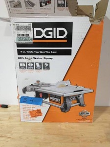 RIDGID 6.5 Amp Corded 7 in. Table Top Wet Tile Saw