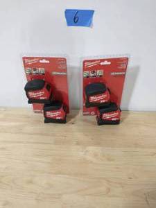2 MILWAUKEE 25 ft. x 1.2 in. Compact Wide Blade Tape Measure (2-Pack)
