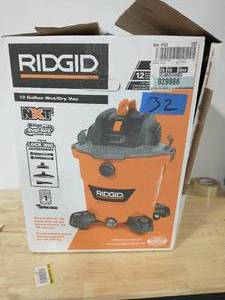 RIDGID 12 GAL WETDRY VAC