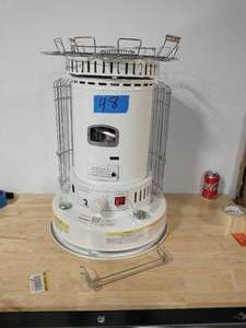 DURAHEAT Portable Convection Kerosene Heater Provides 23,800 Btus of Warmth