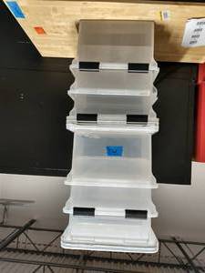 32-Qt. Weathertight Storage Box in Clear (6-Pack)