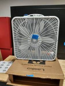 LASKO 20 in. 3-Speed Weather Shield Performance Box Fan
