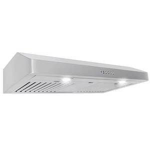 PROLANE RANGE HOODS 36 in. 600 CFM Under Cabinet Range Hood with Light in Stainless Steel