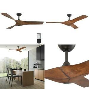 HOME DECORATORS COLLECTION Wesley 52 in. IndoorOutdoor Oil Rubbed Bronze DC Motor Ceiling Fan with Remote Control