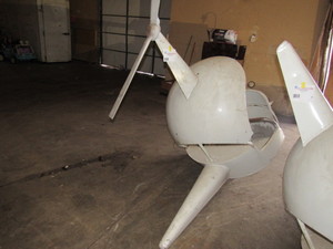 lot 7 image: Vintage Helicopter amusement park ride tub