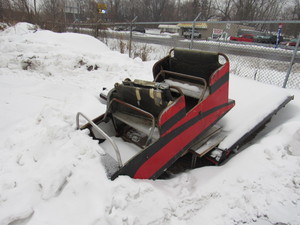 lot 23 image: Vintage Roller Coaster Car