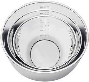 MIU Stainless Steel Mixing Bowls, Set of 3