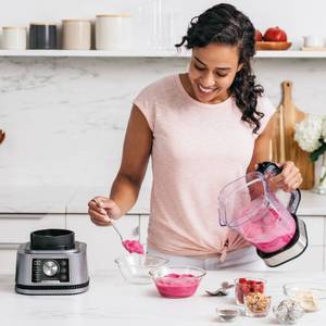 Ninja - Foodi� Power Blender & Processor System, Smoothie Bowl Maker & Nutrient Extractor, 1400WP smartTORQUE 6 Auto-iQ� - Silver