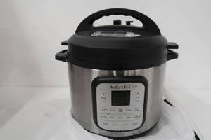 Instant Pot - Duo Crisp 8qt Digital Multi Cooker with Air Fryer - Stainless SteelSilver