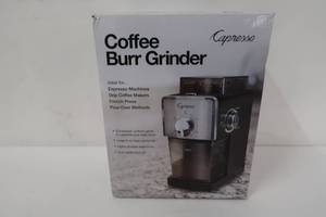 Capresso Burr Grinder- Black
