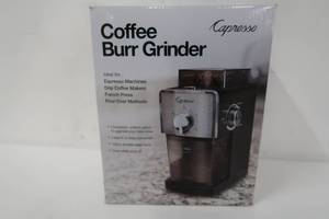 Capresso Burr Grinder- Black