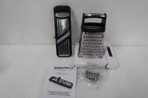 Sabatier 2 Piece Box Grater and Mondoline Slicer Set