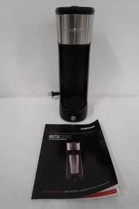 CHEFMAN - InstaCoffee Single Serve K-Cup Pod Coffee Maker - Stainless Steel