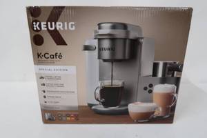 Keurig - K-Cafe Special Edition Single Serve K-Cup Pod Coffee Maker with Milk Frother - Nickel