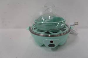 Hamilton Beach 25504 3-in-1 Electric Hard Boiled Egg Cooker Poacher & Omelet Maker, Makes 7, Mint