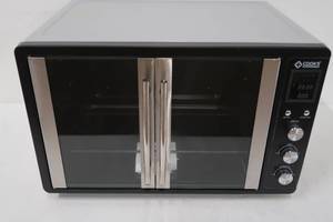 Cooks Companion� 1550W 1.9 cu ft French Door Digital Convection Countertop Oven - Silver