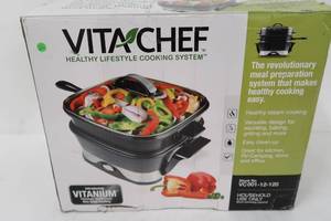 Steamer Skillet by VitaChef Electric Multi CookerSteamer