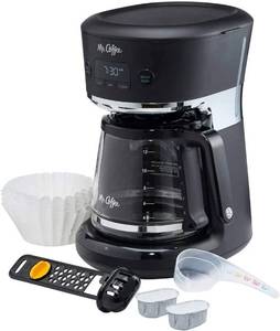 Mr. Coffee Easy Measure 12 cup Programmable Coffee Maker, Water Filtration System