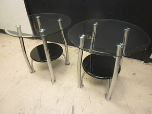 ASHLEY FURNITURE ACCENT TABLES