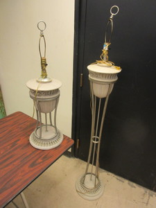 FLOOR LAMP, TABLE LAMP SET