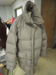MENS GOOSE DOWN WINTER COAT WITH HOOD