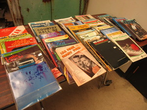 SHEET MUSIC BOOKS, FOR GUITAR, PIANO, MORE, MANY VINTAGE, ALL GENRES
