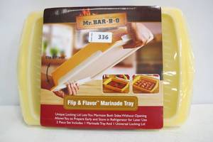lot 336 image: Mr. Bar-B-Que Flip and Flavor Marinade Tray