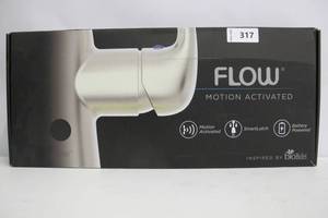 lot 317 image: FLOW Motion Activated Chrome Kitchen Sink by BioBidet