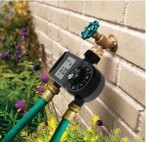 lot 349 image: Orbit 2-Outlet Hose Faucet Timer