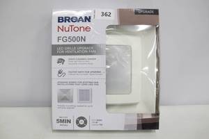 lot 362 image: Broan-NuTone FG500N LED Grille Ventilation Fan Upgrade