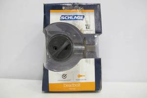 lot 364 image: Schlage Deadbolt Venetian C Aged Bronze Single Cylinder Deadbolt B60N V 716