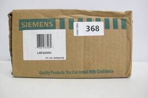 lot 368 image: Siemens 60-Amp Non-Fusible Metallic Safety Switch