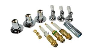 lot 353 image: Danco 3-Handle TubShower Trim Kit in Chrome