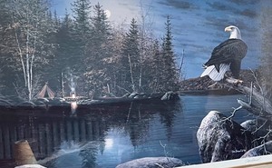 lot 9 image: Reflections Numbered Print by Jim Hansel