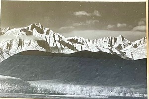 lot 5 image: Black and White Framed Landscape Photographs