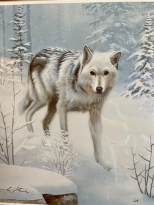 lot 11 image: Silent Stare Limited Edition Print by Leo Stans 1992