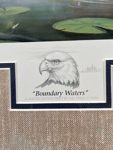 lot 115 image: Boundary Waters Print by Leo Stans