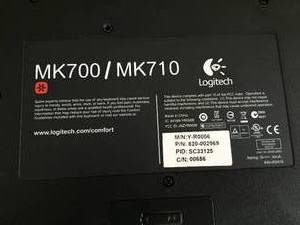 lot 90 image: Logitech Keyboard and Mouse