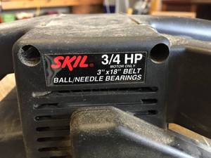 lot 94 image: Skil 34 HP Belt Sander