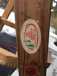 lot 103 image: Wooden 6 Foot Step Ladder