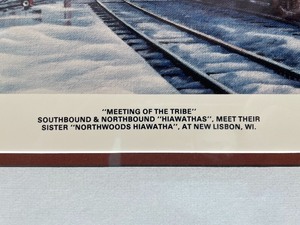 lot 46 image: Meeting of the Tribe Print by Russ Porter