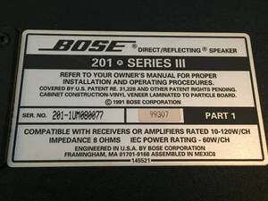 lot 128 image: Pair of Bose Speakers