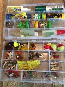 lot 132 image: Gander Mountain Tackle Box Full of Tackle