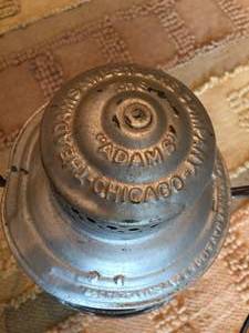 lot 135 image: Vintage Adams and West Lake Company Railroad Lantern